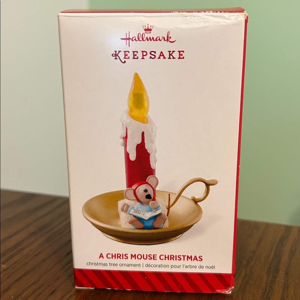A Chris Mouse Christmas Hallmark Keepsake Ornament (2014)